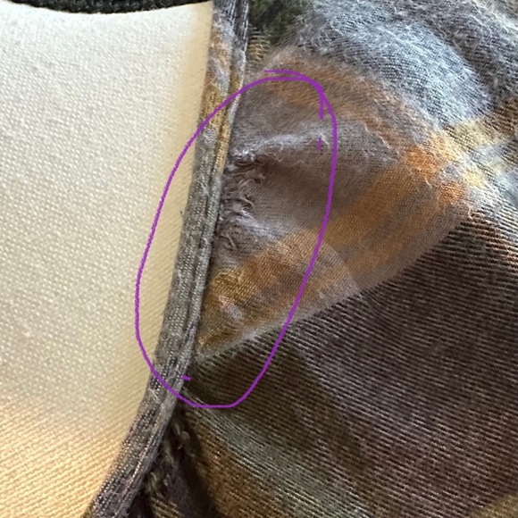 Juicy Couture Green and Black Plaid Blouse - Picture 9 of 10